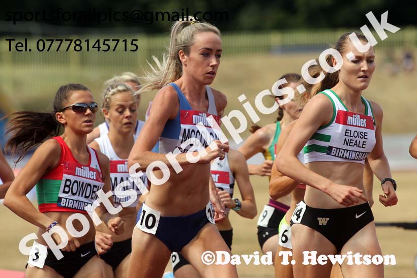 Womens 5000 metres, Muller British Championships, Alexander Stadium, Birmingham. Photo: David T. Hewitson/Sports for All Pics